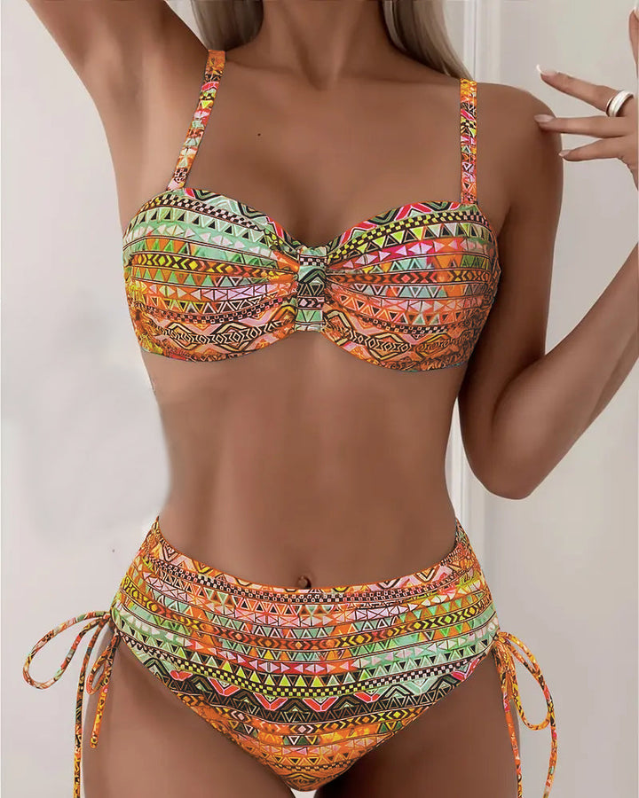 Jada™ | Sexy Etnische Print Bikini Set