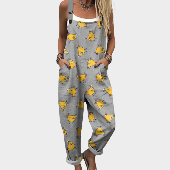Caelyra™ | Comfortabele bedrukte jumpsuit