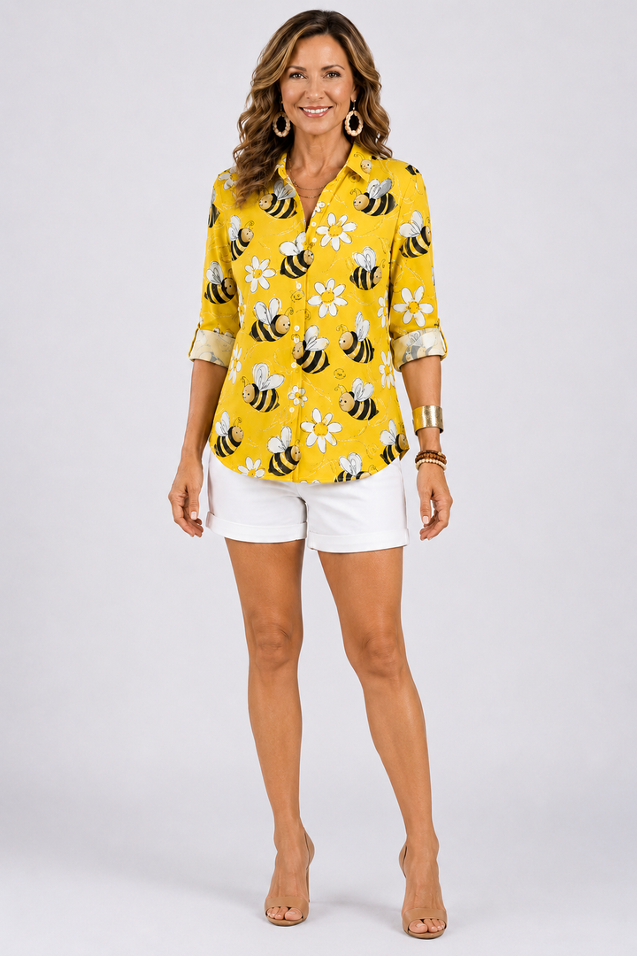 Delyssa™ | Bijenbloesem Blouse