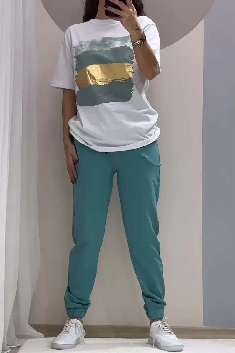 Helyssa™ | Top en Broek Twee-delige Set