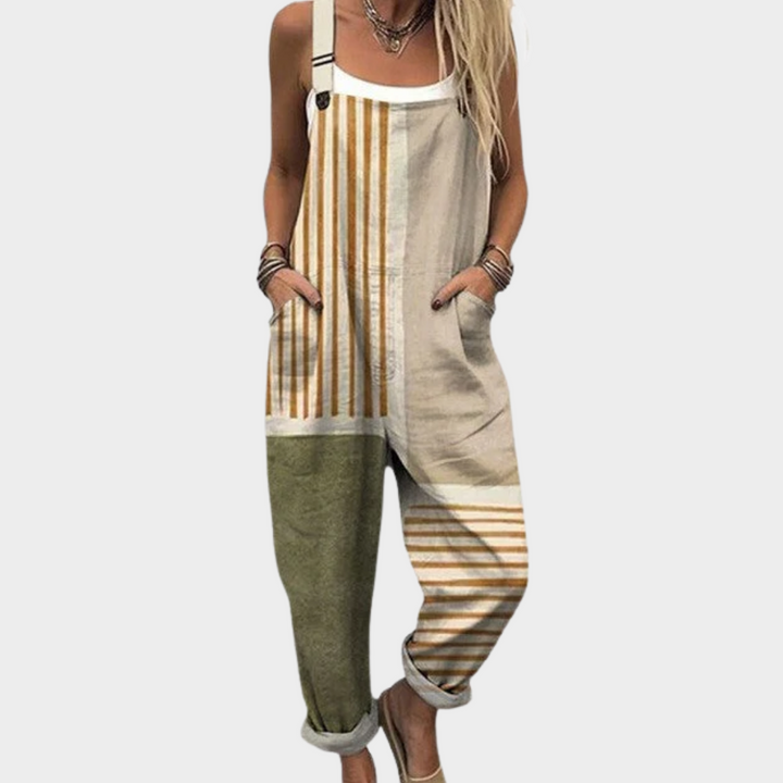 Avenria™ | Comfortabele bedrukte jumpsuit