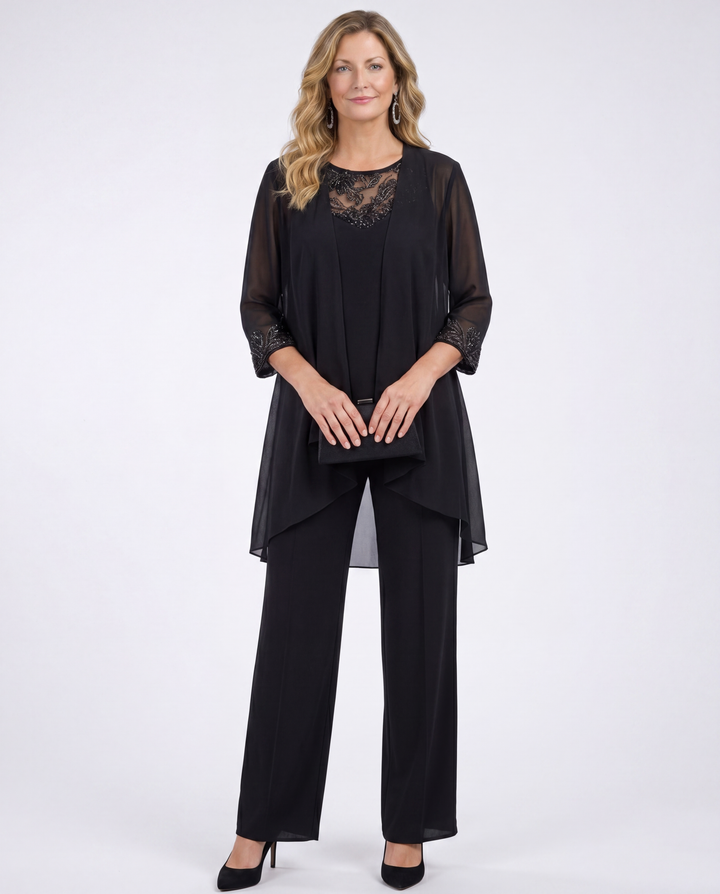 Lillie™ | Minimalistische stijl klassieke drie-delige set